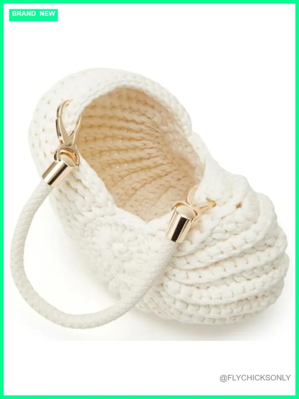 Handmade Crochet Tote Bag Seashell Purse Boho Shell Crossbody Shoulder Beach